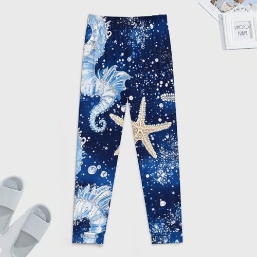 Seahorses And Starfish Men's Pajama Pants Lounge Pant Sleepwear PJ Bottoms3
