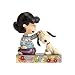 Peanuts by Jim Shore Lucy Petting Snoopy Figurine
