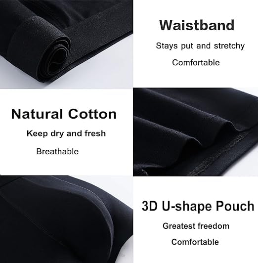 Image of Men Underwear Trunks Pack of 2 Combo Cotton Underwear (Color May Vary)