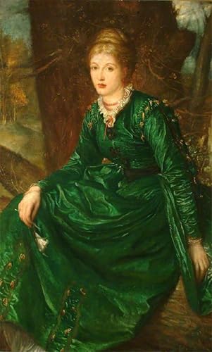 Impression sur Toile George Frederic Watts Mlle Virginia Julian Dalrymple Poster Mural 60x90