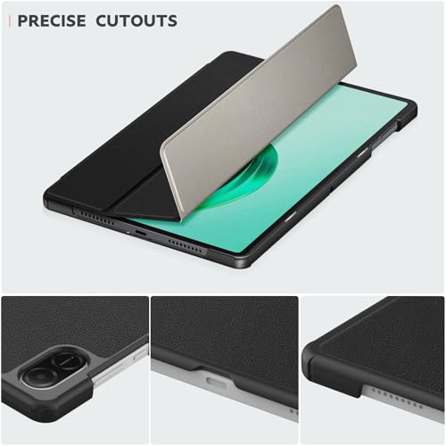 ATOOZ Case for Honor Pad X8a 11-inch 2024 Tablet, Ultra Thin Hard Back Case with Stand Protective Folio Cover for 11" Honor Tablet X8a (Black) - Image 4