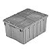 ORBIS FP261 Flipak Distribution Container - 23-7/8 x 19-5/8 x 12-5/8 Gray - 1/Pk