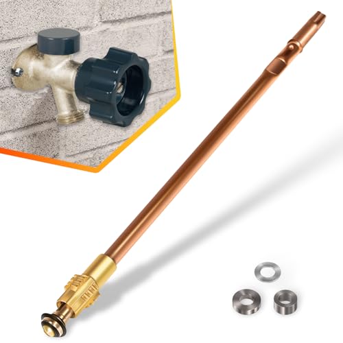 123-0093 Stem Assembly Replacement fit for Prier 500 Series Mansfield Style Wall Hydrants Sillcock 12-inch Overall Length