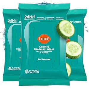 Lume Acidified Deodorant Wipes &#82...