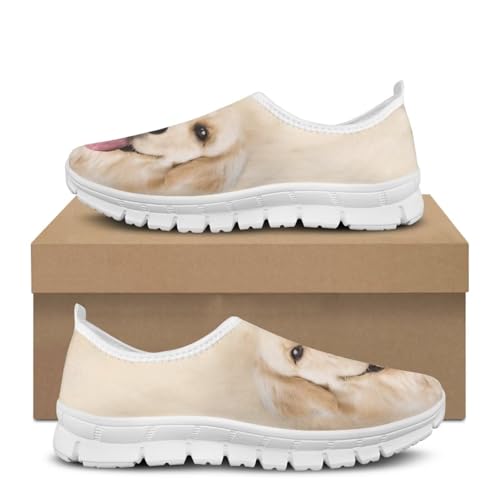 Jeiento Cute Dog Women's Casual Slip On Shoes Loafers Sneakers for Women2