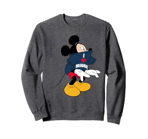 Mickey Loves Minnie Sweatshirt Disney l'esprit romantique et la magie de l'enfance