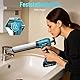 SEESII Akku-Kartuschenpresse Kompatibel mit Makita 18V, Akku-Kartuschenpistole mit 2000mAh, 4 Geschwindigkeiten, Elektrische Silikonpistole, Akku-Silikonpistole für 300ml-Kartuschen (300ml)