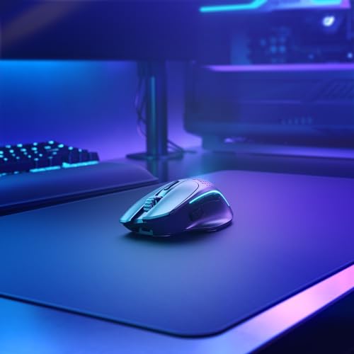 Image of GLORIOUS Gaming Model I 2 Wireless Gaming Mouse - Hybrid 2.4Ghz & Bluetooth, 75g Superlight, 9 Buttons (2 Swappable), RGB, PTFE Feet, MMO /MOBA /FPS, Long Battery Life, Side Thumb Rest - Black