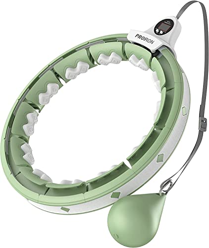 PROIRON Smart Hula Hoop Reifen Erwachsene, Hula Hoop mit Gewicht...