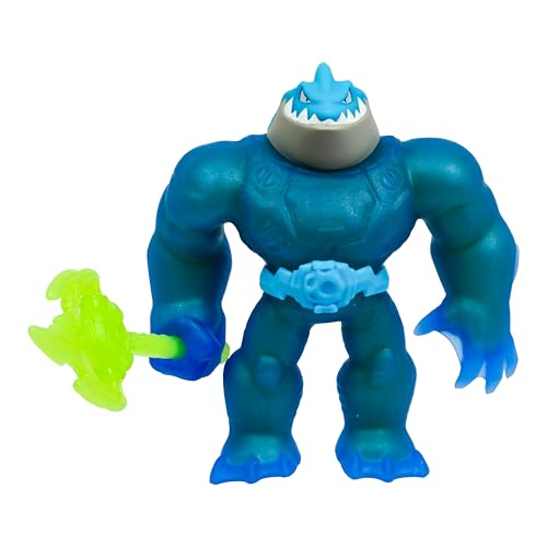 Heroes of Goo Jit Zu Meteor Madness, Stretchy Battle Thrash Collectible Action Figure, with Unique Squishy Goo Filling & Power Trident, Tactile...