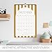 Aesthetic 2025-2026 Wall Calendar - Runs from May 2025 Until December 2026 - The Perfect Modern Calendar Planner for Easy Organizing