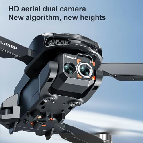 Image of SUPER TOY Drone with 4k Camera Foldable 1080P HD Drone with Brushless Motor, Obstacle Avoidance, FPV Live Video Dual Camera, Smart Gestures Selfie, One Key Take Off /Landing for Kids and Adult