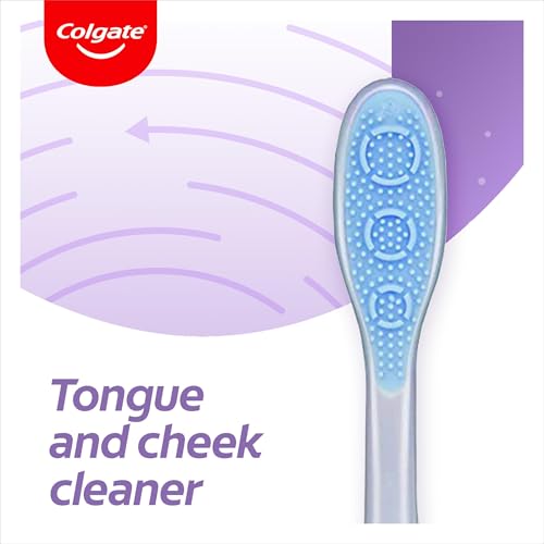 Colgate 360 Sensitive Pro-relief Extra weiche Zahnbürste mit weichen Borsten für empfindliche Zähne und Zahnfleisch, 1 Packung, Farbe kann variieren – Bild 5