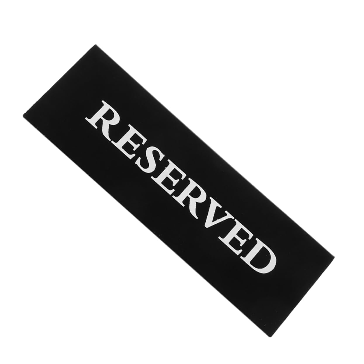 UTHCLO Elegant Acrylic Inverted v Table Sign for Wedding Waterproof Reserved Seat Sign for Events