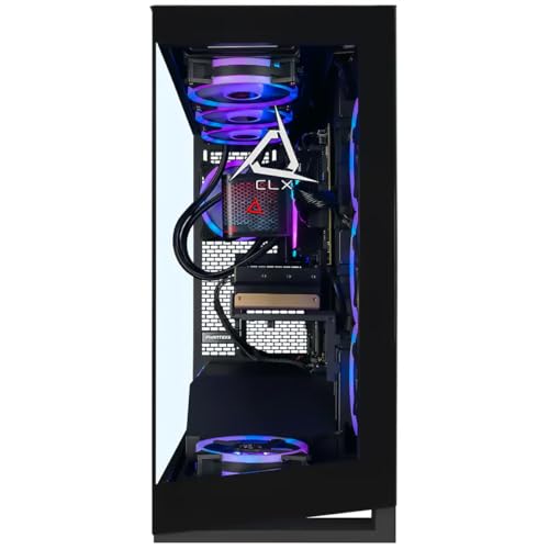 Image of CLX Horus Gaming PC - AMD Ryzen 9 9950X3D 4.3GHz, GeForce RTX 5080, 360mm Tryx AIO, 32GB DDR5 RGB Memory, 2TB SSD, WiFi, Windows 11 Home, Black, AI-Accelerated