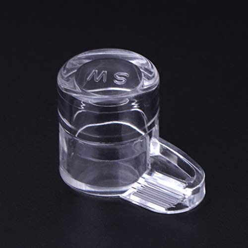 Qiuxiaoaa Ant Feeder Wasserzufuhrbereich für Ant Nest House Farm Acryl Runde Trinkschüssel Feeder Transparent