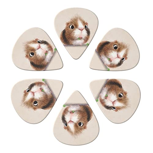 ASDTEHCY Lot de 6 médiators en celluloïd, pour guitares acoustiques, électriques, basses ou ukulélé - Les Beatles, Paul McCartney, John Lennon, RIngo Starr, George Harrison ASDTEHCY Lot de 6 médiators en celluloïd, pour guitares acoustiques, électriques, basses ou ukulélé – Image 3