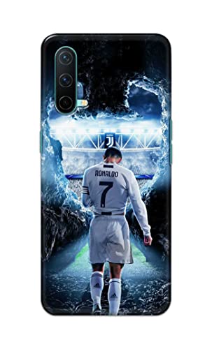Image of Printed Hard Back Cover Case for OnePlus Nord CE 5G Back Cover (Footbal Legend) -702