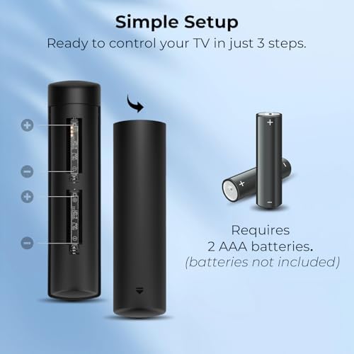 Replacement Remote for Fire Smart TV, Compatible with Insignia Toshiba TCL Hisense Fire Smart TV, Simple Setup, Voice Control, 1-Year Warranty - Not for Roku OS — view 5