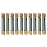 Jili Online 10PCS Metal Internal Flex Frames Kiss Clasp Bag Coin Purse for DIY Craft Sewing Handbag