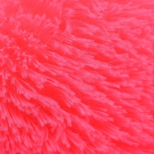 power gift Plüschball Rosa (CF-06) - Stoffball. Durchmesser Ø 23cm. Fluffy Ball. Tolles Kinderball für Drinnen. Flauschiges Spielzeug. Laberl. Kuscheliges Geschenk.