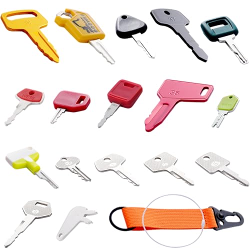 La Macaza Heavy Equipment Keys Set, Construction Keys Master Set,