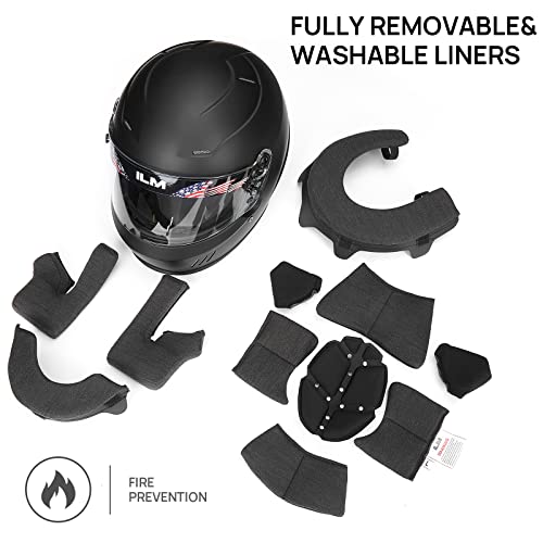 Ilm Snell Sa2020 Full Face Auto Car Racing Helmets For Men And Women Model 760(Matte Black, Xl) #TOP7