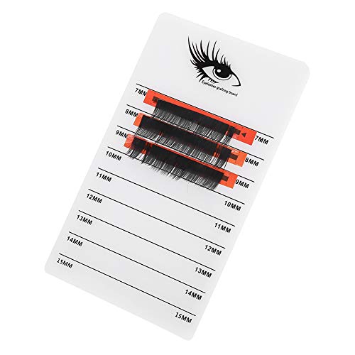 Extension Ciglia Individuali 3D, Palette con Separatore per Ciglia 7-15mm Lunghezza Supporto per Extension Ciglia Finte per Trucco, Individual Lashes Extension Professionali Estensione per Ciglia