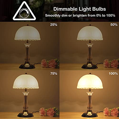 DoRight 6 stuks E14-filament, kandelaarlampen, 2 W, LED-gloeilamp, T22, dimbaar, vintage barnsteenglas, buislamp… - Afbeelding 5