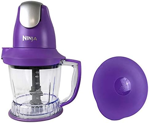 Ninja Storm Master Prep Food Processor Blender Powerful One Touch 450W Motor Pod BPA-Free Pitcher Dishwasher Safe QB751Q (Renewed) (Purple)