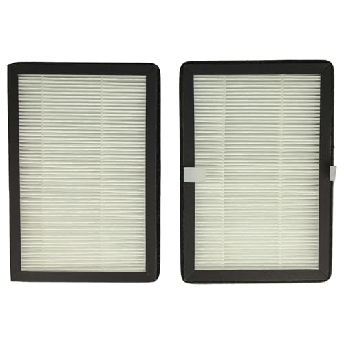 vhbw 2x filtre à particules compatible avec Rowenta Eclipse QU5030, QU5072, QU5060, QU5062 purificateur d'air, ventilateur