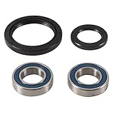 New All Balls Racing Wheel Bearing Kit Front 25-1753 Compatible With/Replacement For Suzuki DR-Z 400 00-03, DRZ400SM 17, DRZ400S 17, DR-Z 400 SM 05-16, DR-Z 400 S 00-16, DR-Z 400 E 00-07