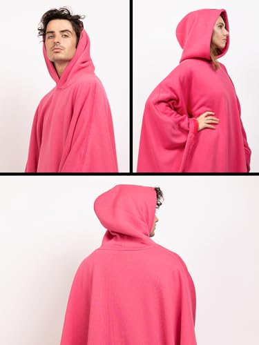Image of FREE THE SHEEP Eden Hoodie - Oversized Weighted Hoodie Cloak with Ultra-Soft Faux Fur Liner