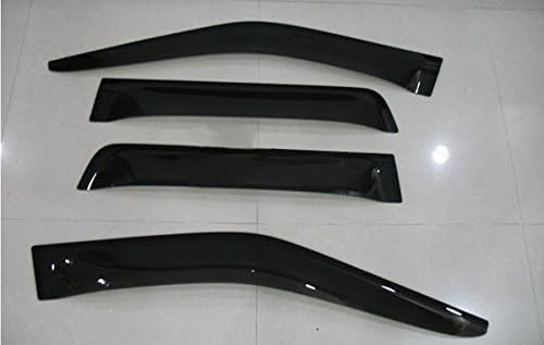 Compatible for Car New Acrylic Doors Window Wind Deflectors Sunroof for Freelander 2 LR2 2010-2011