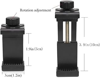 Head-Mounted Mobile Phone Holder,First-Person View Video Outdoor Live Shooting Bracket with Phone Clip(4"-7") for iPhone Samsung Smartphones and GoPro Insta360 Sony DJI Action Camera Head Mount Strap