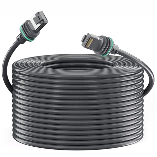 Câble Ethernet Starlink Gen 3 de 50m Linkoostar étanche pour l'extension de votre satellite