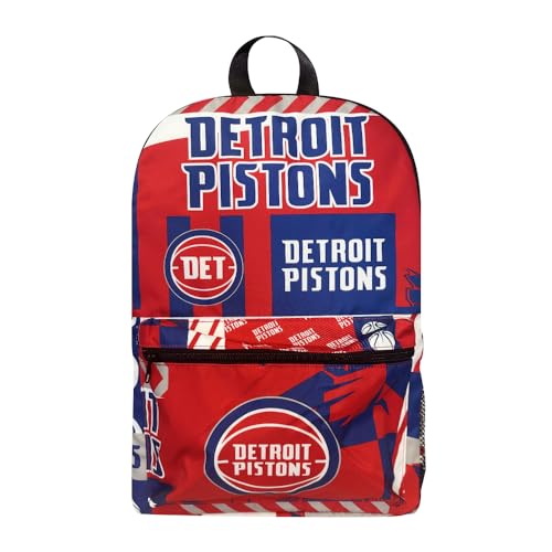 Pro Specialties Group Detroit Pistons b2s Backpack TM1883 Durable, Spacious, and Stylish Gear for Hiking, Travel, and Everyday Use For adult2