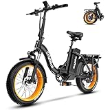 Kebiko 1000W Folding Electric Bike,48V 20AH...