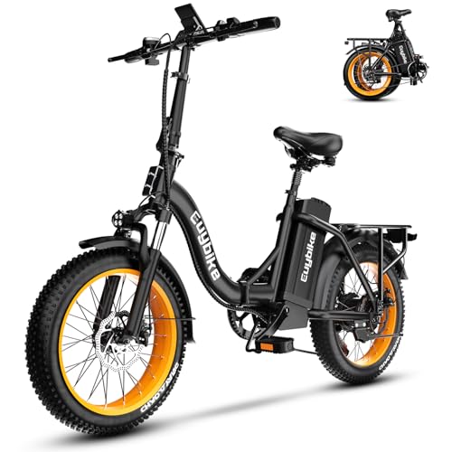 Kebiko 1000W Folding Electric Bike,48V 20AH...