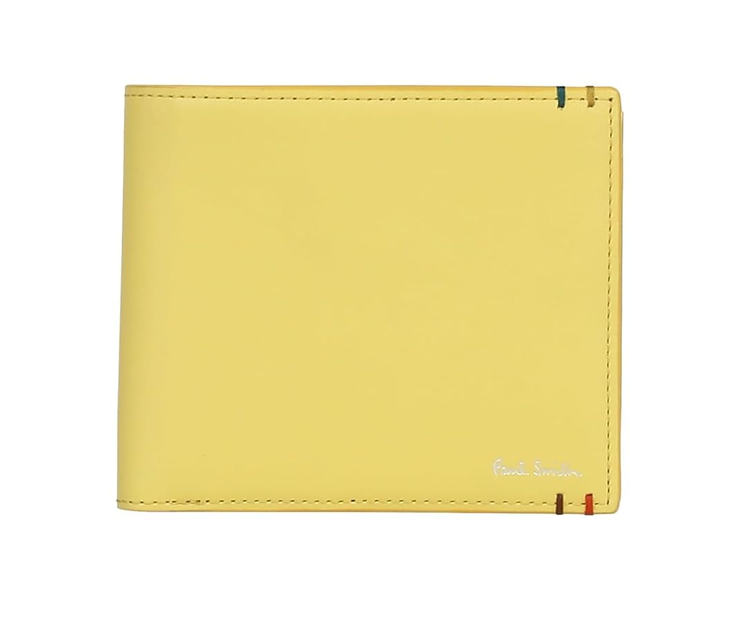 Paul Smith 二つ折り財布 イエロー Paul Smith ポール・スミス 二つ折り財布 イエロー - メルカリ
