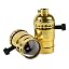 2 Pcs 3-way turn light socket