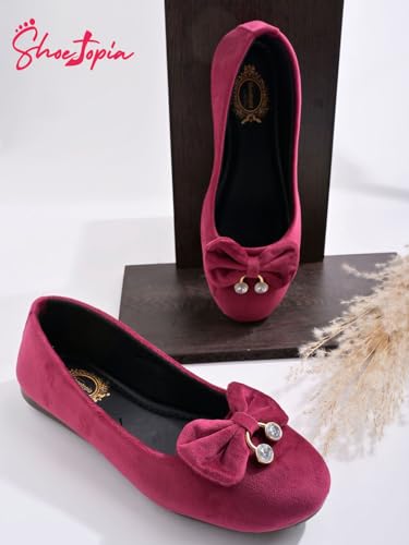 Girls Girls-Belly-velvat Ballet Flat4