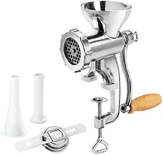 Metaltex Meat Grinder, Aluminium, Silber, 10 x 14 x 26.5 cm