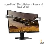 ASUS TUF Gaming 24” (23.6 inch viewable) Curved Monitor (VG24VQER) – FHD, 180Hz, 1ms, DCI-P3 90%, Extreme Low Motion Blur Sync, FreeSync, Shadow Boost, Eye Care, DisplayWidget Center, 3yr Warranty - Image 3