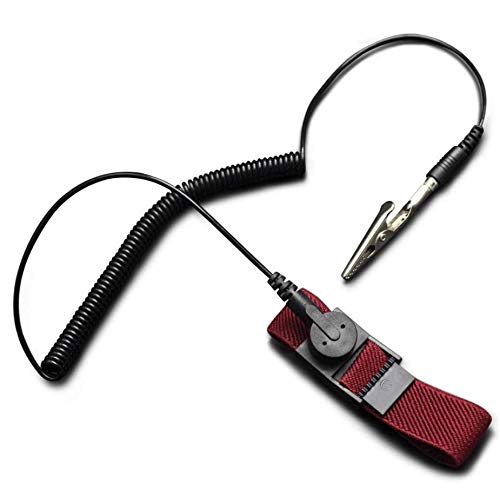 Pulsera antiestatica Ajustable Pinza Correa Cinta Anti Estatica