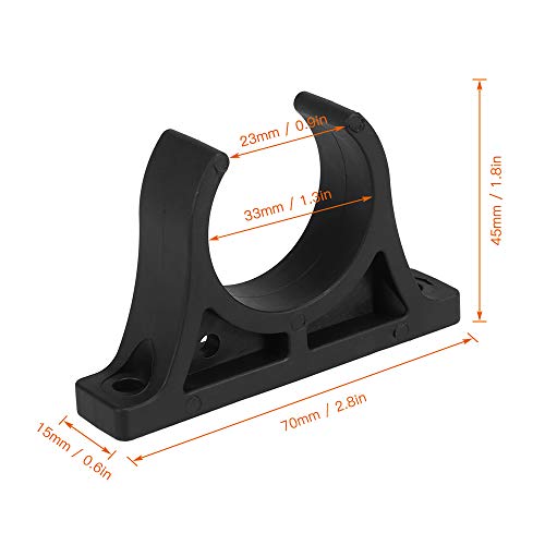 Clipe de remo, Romacci Pacote de 4 clipes de remo de caiaque remo de plástico suporte de remo para c