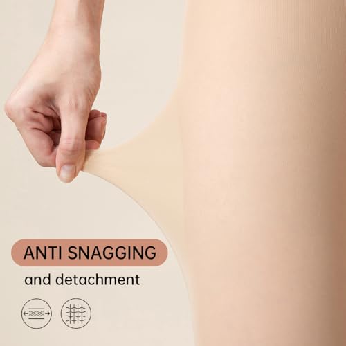 2 Pairs Women's Sheer Opaque Tights, 480D Soft Nylon Regular Multicolour Control Top Velvet Pantyhose3