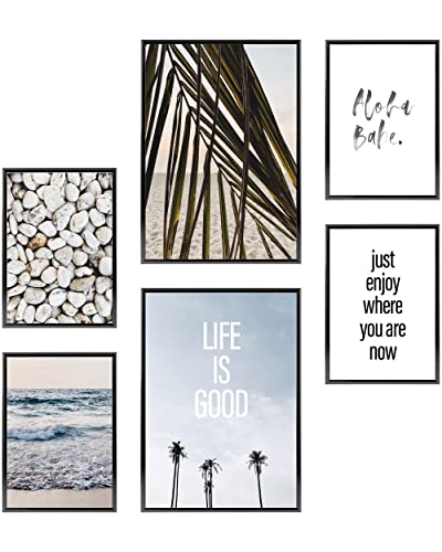 Heimlich® Premium Poster Set OHNE Bilderrahmen | 2 x DIN A3 & 4...