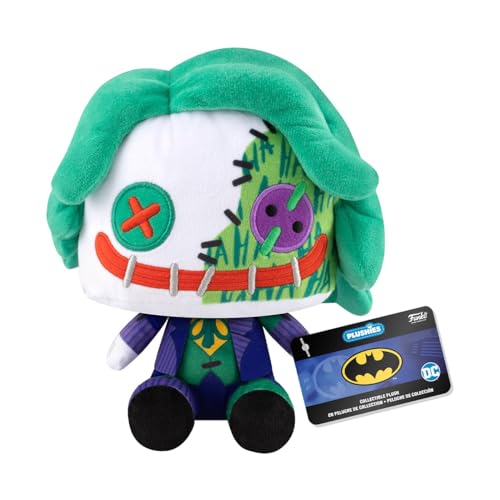 Funko Pop! Plush: Patchwork - The Joker​ - () - DC Comics - Nan- Peluche à Collectionner - Idée de Cadeau d'anniversaire - Produits Officiels Peluche pour...