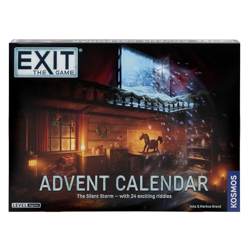 EXIT: The Game - Advent Calendar - The Silent Storm Family Game Cooperative Game Puzzle a Day Escape Room